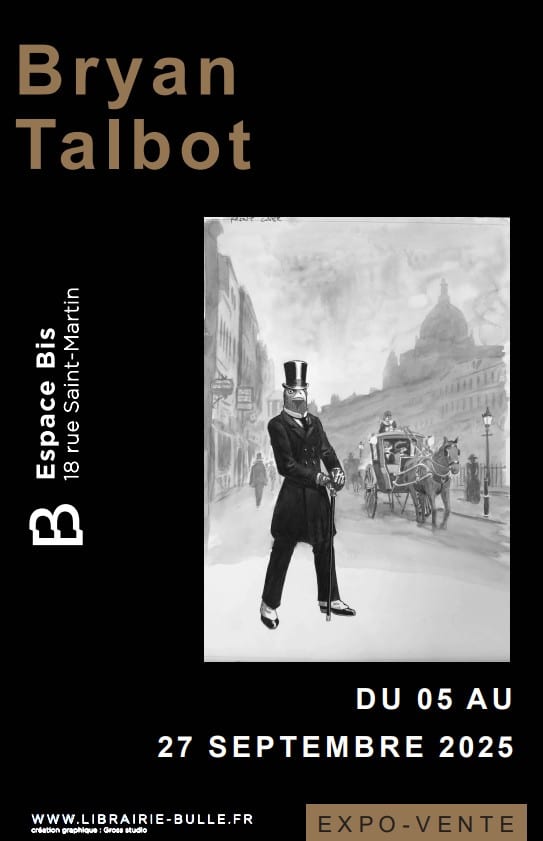 Exposition de planches originales et vernissage en présence de Bryan Talbot vendredi 5 Septembre !