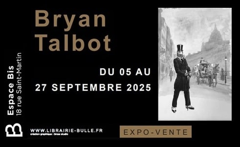 Exposition de planches originales et vernissage en présence de Bryan Talbot vendredi 5 Septembre !