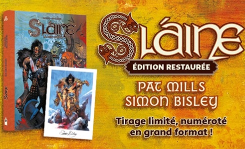 SLAINE, le chef-d’oeuvre qui a révolutionné la BD de Fantasy dans une édition exceptionnelle mardi 14 Octobre à 18h sur Ulule !
