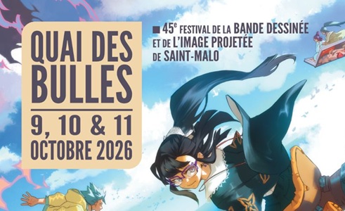DELIRIUM présent du 9 au 11 Octobre au festival Quai des Bulles de Saint-Malo  !
